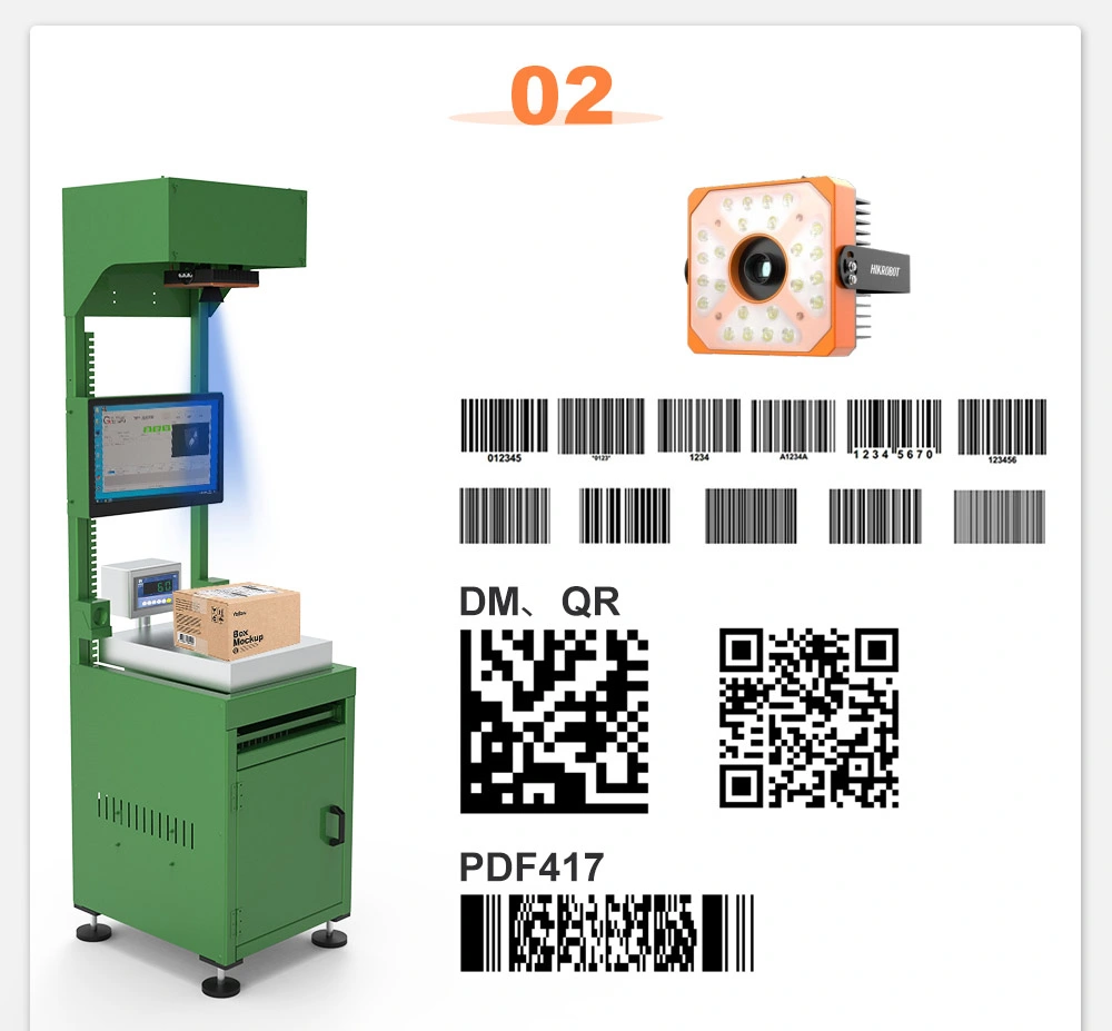 Dws System Solution Dimension Weight Scanning Dws Auto Telescopic Belt Conveyor Dws Warehouse Logistic System E-Commerce Parcel Sorting Machine