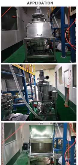M400-1500mm Siebmaschine Rotationspulver-Vibrationssieb