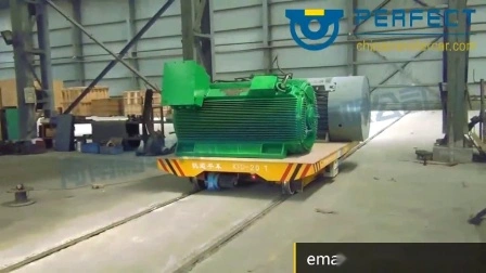 50-Tonnen-Schienentransportwagen für Materialtransportgeräte
