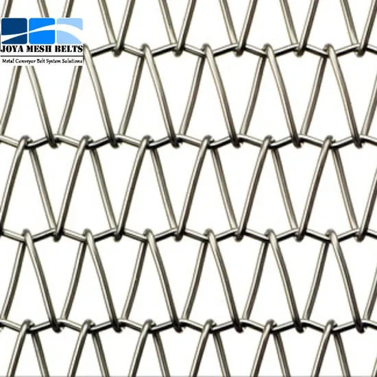 Fabrik-Großhandels-Förderband mit lebensmitteltauglicher Edelstahl-Drahtgeflecht-Fördermaschine