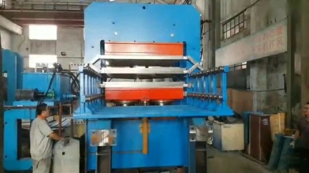 Produktionslinie für Gummi-Textilkern-Förderbänder / Bandvulkanisiermaschinen